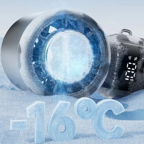 Portable Ice Cooling Turbo Fan