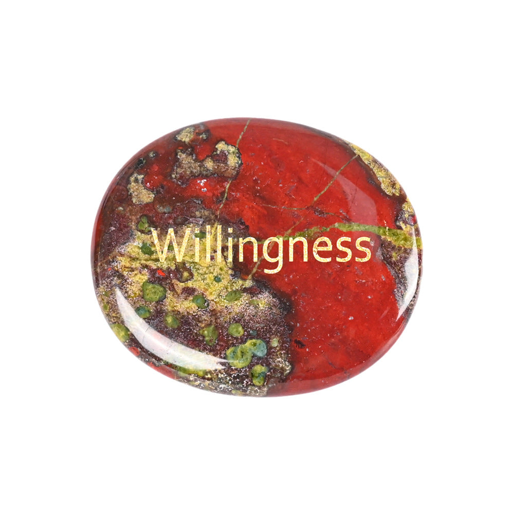 Wholesale Natural Crystal Oval Shaped Gemstone Slabs