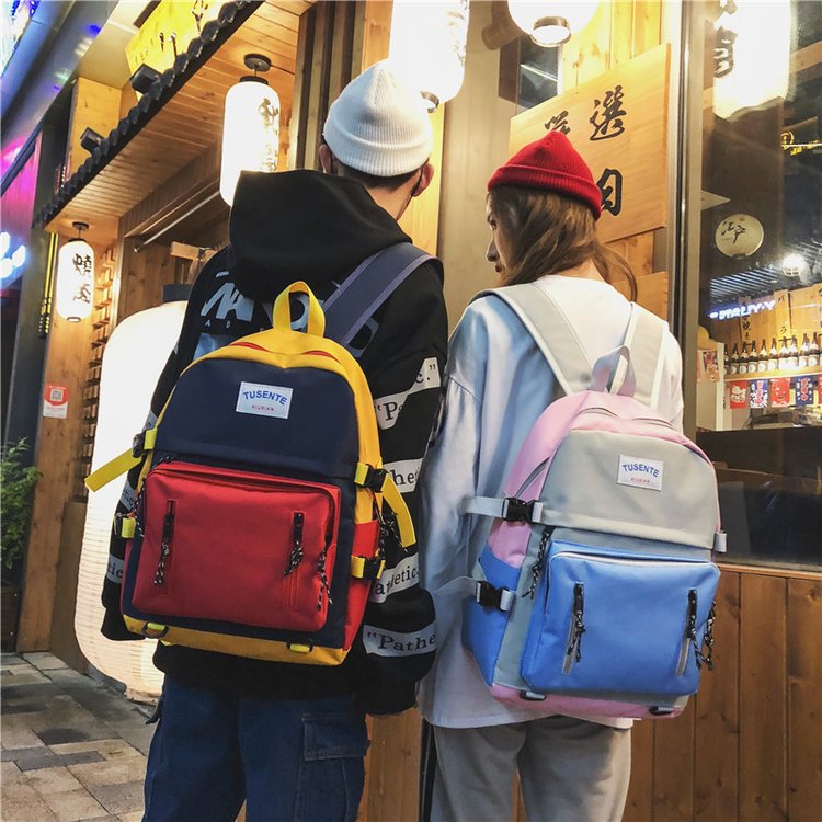 Trendy Korean Style Backpack for Students and Couples